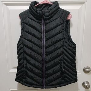 Tommy Hilfiger Black Quilted Vest